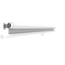 X-Line Manuell Projektionsduk med rullgardinsfjäder