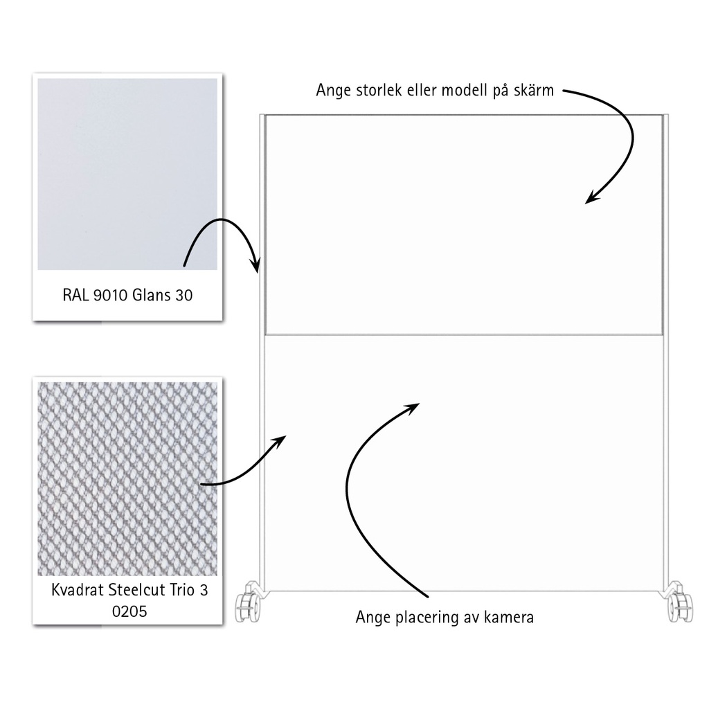 [49545] Mobile Basic Custom Shop (White / Light Standard Fabric)