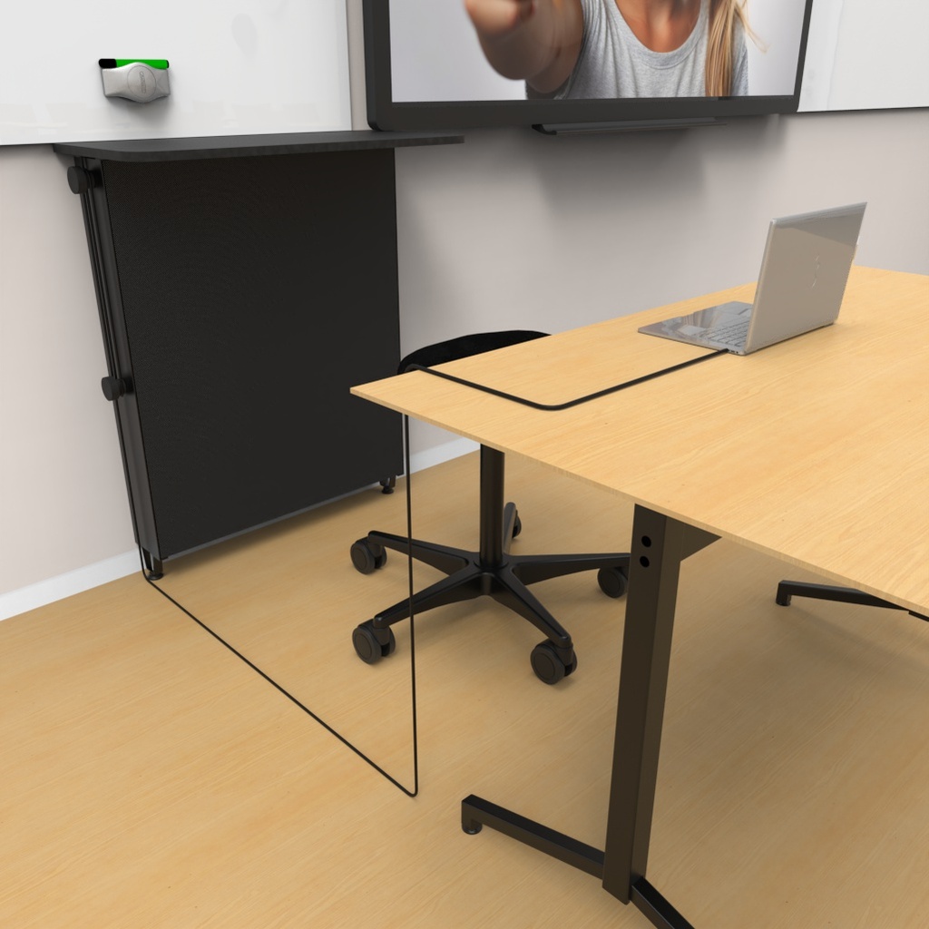 [42024] FlexPanel Education (Black / Dark Standard Fabric)