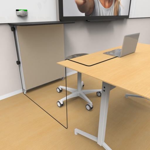 [42025] FlexPanel Education (Vit / Ljust standardtyg)