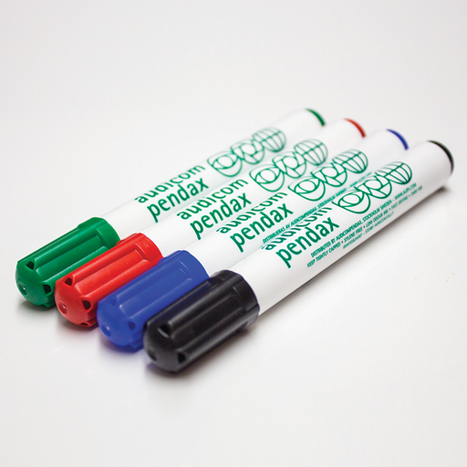 Whiteboard Markers 4-Pack, 4 Colors