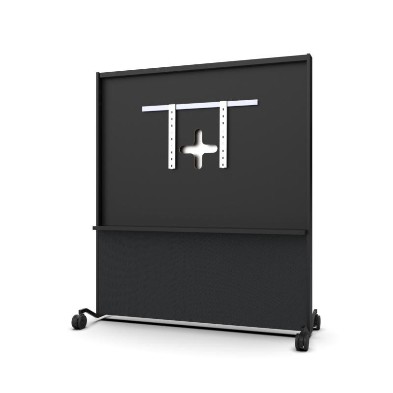 [42000] FlexWall Mobile Presentation (Black / Dark Standard Fabric)
