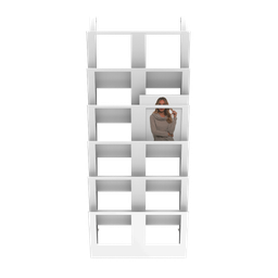 Brochure rack for AV Rail