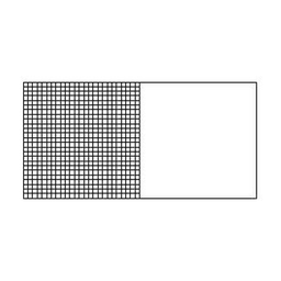 [40210] Skrivtavla med rutmönster 1000x1200mm