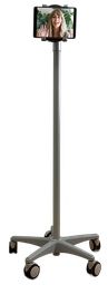 [14730] X-Line Tablet stand for public environment